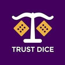 trustdice.com logo which is a crypto casino