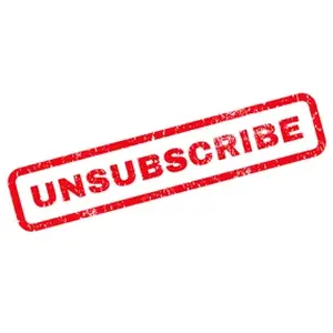 unsubscribe from newsletters