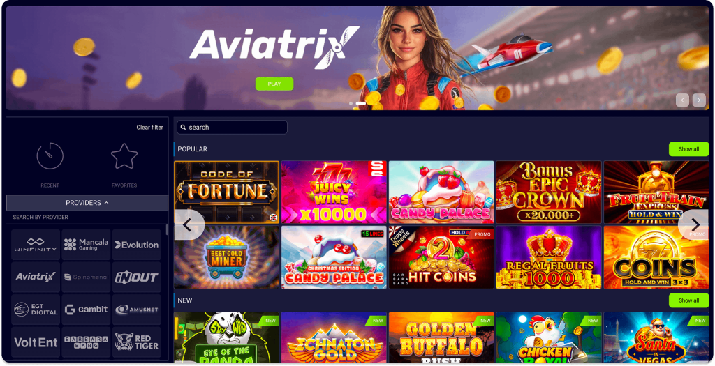 FairPari - Casino Section