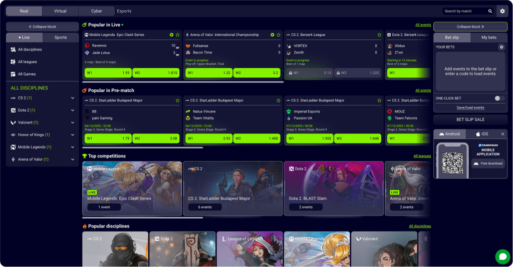 FairPari - Esports Betting