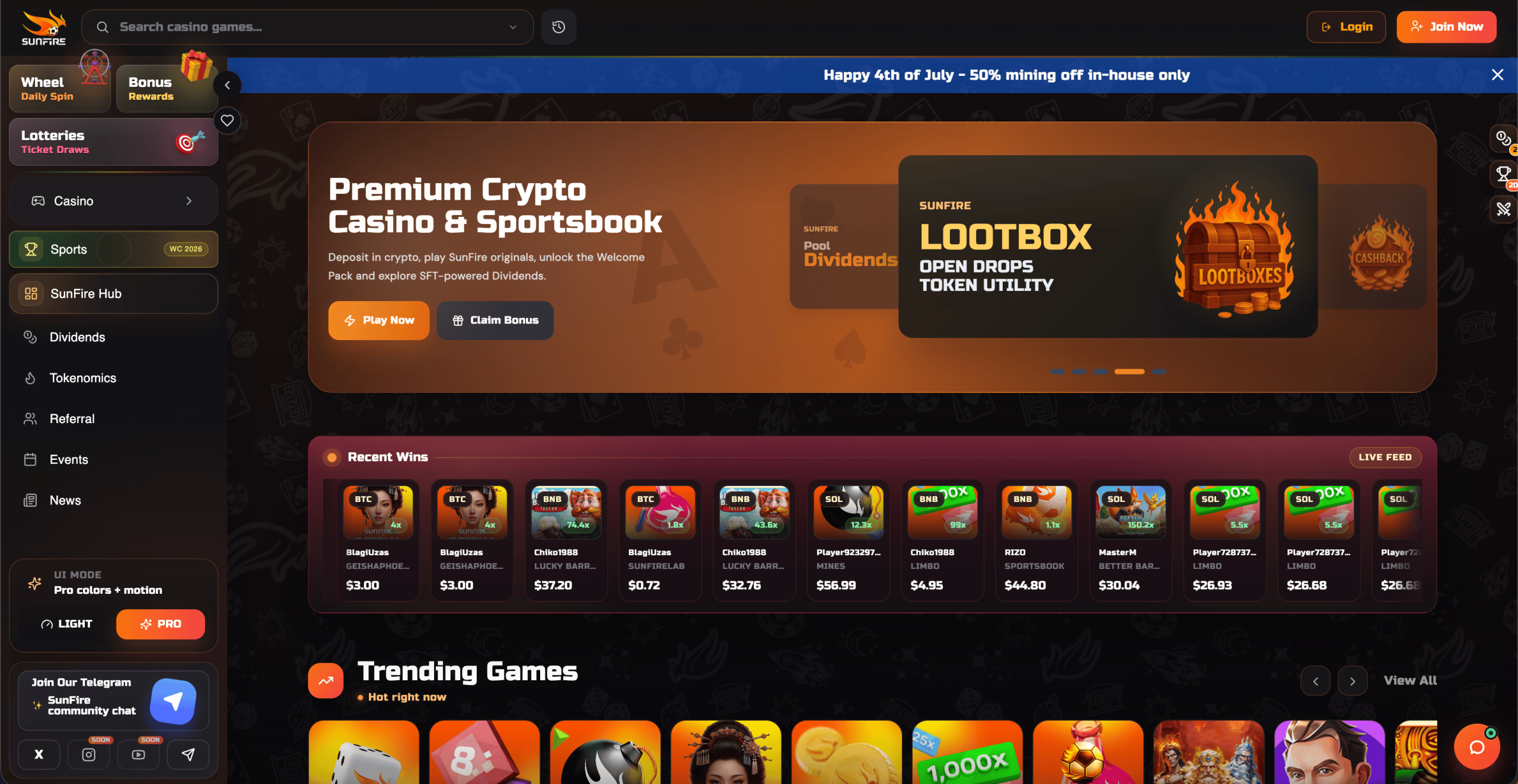 Sunfire Casino homepage review and welcome promotions Sunfire Casino homepage review and welcome promotions